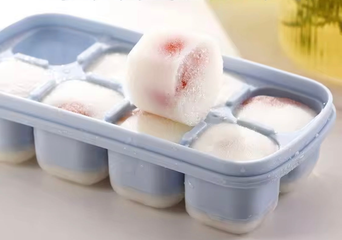 8 Grid Popup Ice Cube Tray, Square Ice Cube Mould, Soft Silicone Ice Cube Mold, Multi Grids Soft Bottom Quick Freezer Fruit Ice Cube Maker 8 Grid Popup Ice Cube Tray, Square Ice Cube Mould, Soft Silicone Ice Cube Mold, Multi Grids Soft Bottom Quick Freezer Fruit Ice Cube Maker